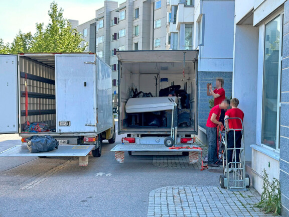 Samin tavarat siirtyivät viime viikon keskiviikkona hänen uuteen osoitteeseen.