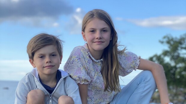 Prinsessa Estelle ja prinssi Oscar pääsivät arvokkaaseen työhön – herttainen video