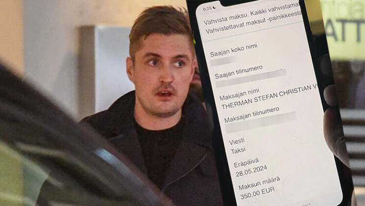 Stefan Therman pummasi taksikyydin Hankoon ja hampurilaisen: jätti maksamatta!