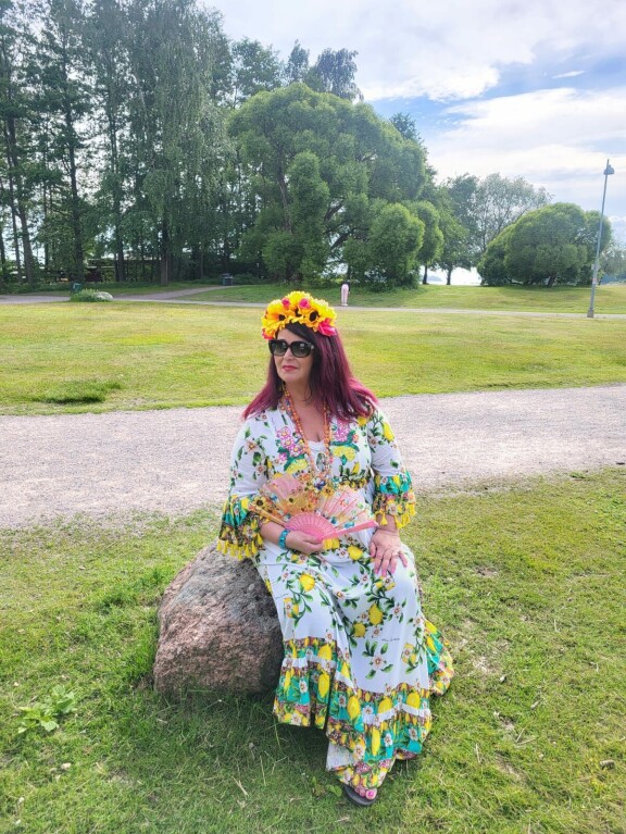 Meiju ihastui Villiäis-tyyliinsä.