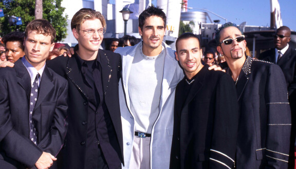 Backstreet Boys suosionsa huipulla Los Angelesissa vuonna 1998.