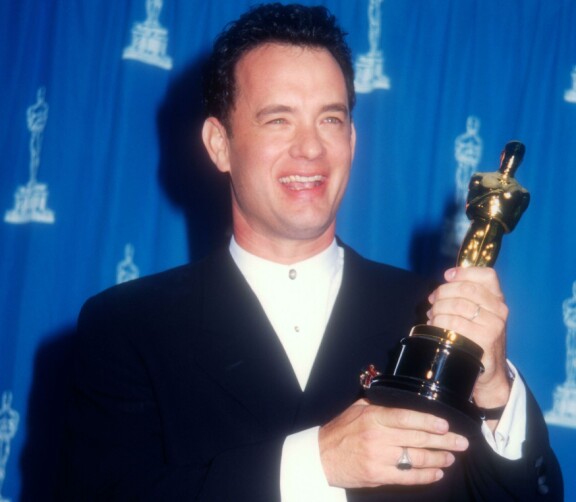Tom Hanks voitti vuoden 1995 Oscar-gaalassa parhaan miespääosan Oscarin Forrest Gumpin roolista.