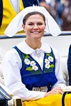 Kansallispäivänä Victorialla nähtiin tietenkin myös kansallispuku.