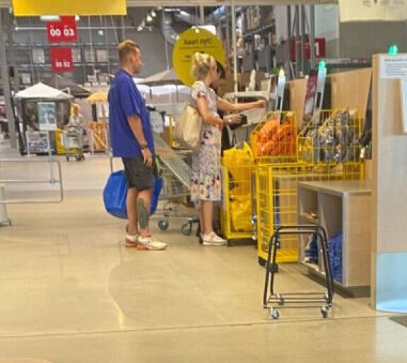 Petri ja Susanna olivat Ikeassa kuin kuka tahansa pariskunta.
