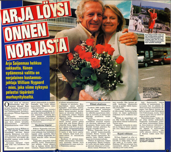 Williamin piti olla 49-vuotiaalle Arjalle se oikea.