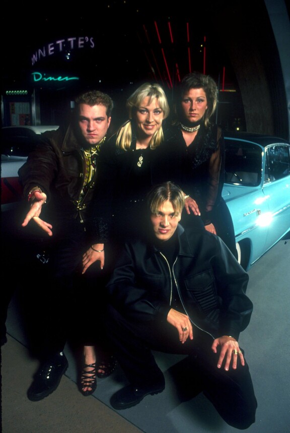 Ace of Base eli Jonas, Linn, Jenny ja Ulf 1993.