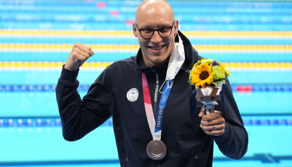Matti Mattsson voitti Tokion olympialaisten miesten 200 metrin rintauinnissa olympiapronssia.