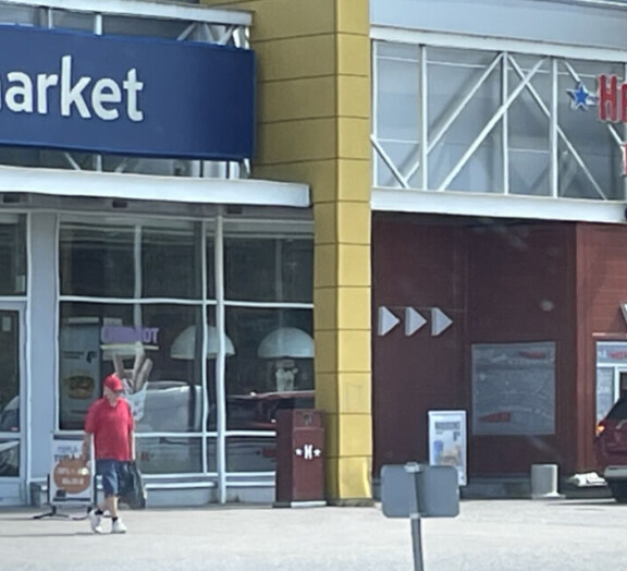 Tavisten tapaan Sauli hoiti ruokaostoksensa ihan itse.