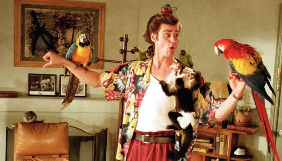 Jim Carrey teki läpimurron 32-vuotiaana.