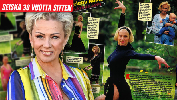 Seiska 30 vuotta sitten: Helena Ahti-Hallberg, 26, lupasi jättää rohkean tyylin