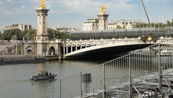 Seine-joki toimii thriathlonin ja maratonuintien suorituspaikkana.