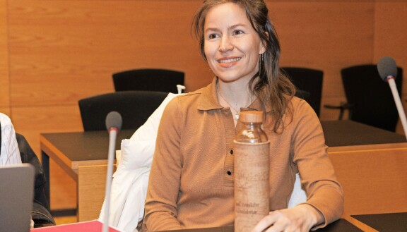 Maria Nordin on joutunut välillä myös leivättömään pöytään.