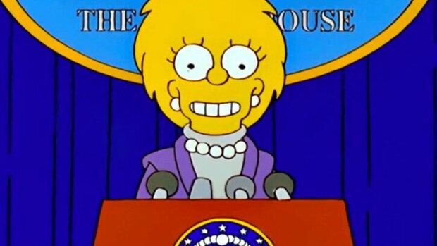 Ennustiko Simpsonit Yhdysvaltain seuraavan presidentin? Sarjan käsikirjoittaja otti kantaa