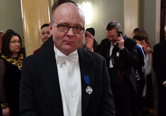 Tapio Suominen sai kutsun Linnan juhliin vuonna 2017.
