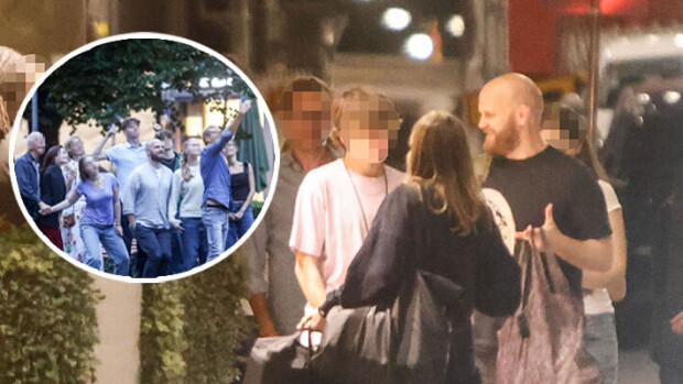 Paparazzikuvat! Näin Coldplay-yhtyeen jäsenet vaihtoivat vapaalle Helsingissä
