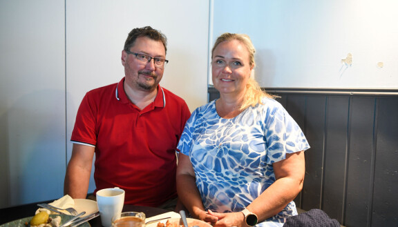 Marko ja Johanna Stranden olisivat mieluusti ateroineet Wiskarilassa myös tulevaisuudessa.