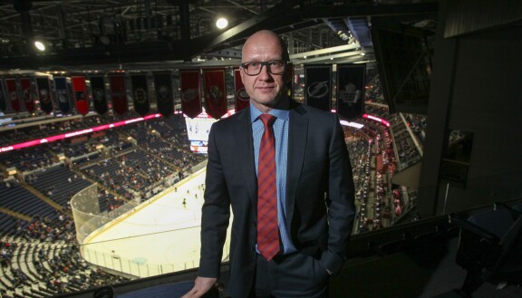 Jarmo Keläläinen toimi pitkään Blue Jacketsin GM:nä kunnes sai potkut.