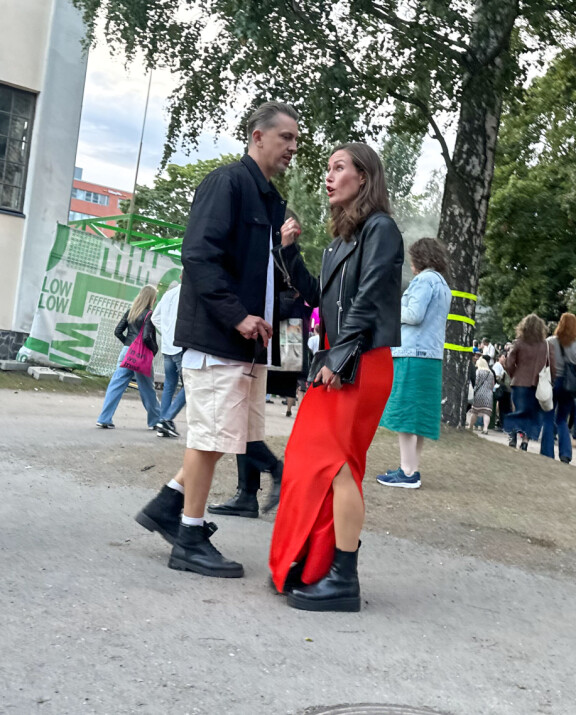 Sanna biletti vastikään Flow festivaaleilla kolme päivää.