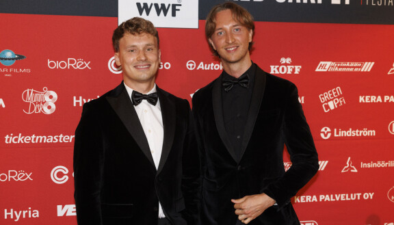 Aapo Hettula & Ilmari Nurminen edustivat tyylikkäinä Red Carpet Gaalassa.