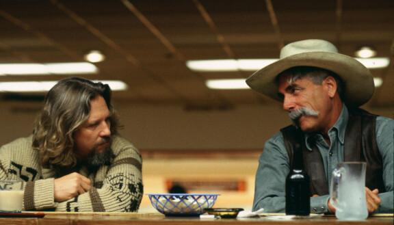 Jeff Bridges ja Sam Elliott elokuvassa Big Lebowski.