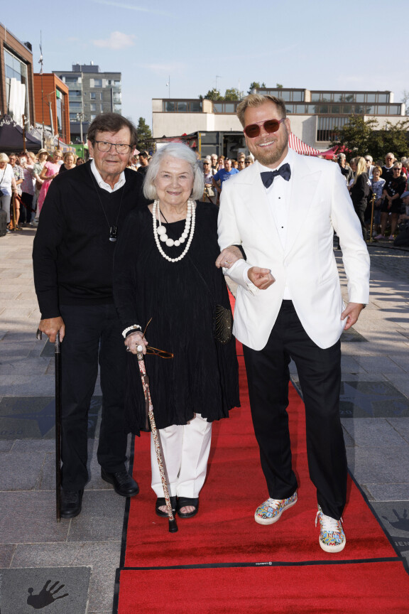 Heikki Kinnunen, Anja Pohjola & Antti Luusuaniemi Hyvinkään Tähtiraitilla.