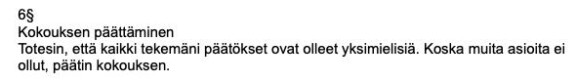 Antti Holma keskusteli yhtiökokouksessa itsensä kanssa.