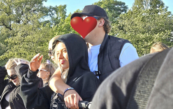 Erna piipahti murunsa kanssa Rusrockissa kesällä.