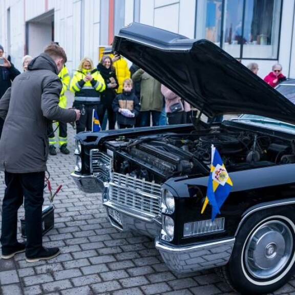 Hups! Cadillac hyytyi kesken kaiken. Auto