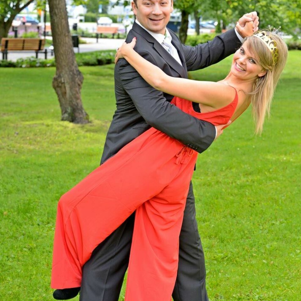 Vuoden 2016 Tangokuninkaallisiksi kruunattiin Marco Lungberg ja Erika Vikman.