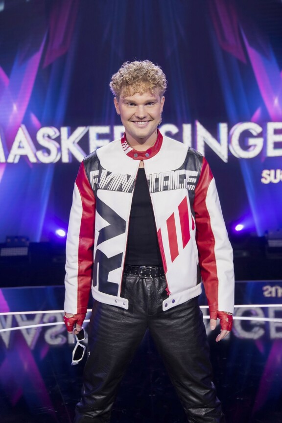 Benjamin tuomaroi parhaillaan Masked Singer -ohjelmassa.