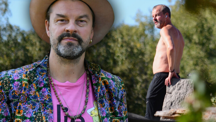 Iskelmätähti tikissä! Tuure Kilpeläinen ikuistettiin ilman paitaa – hikiset kuvat julki