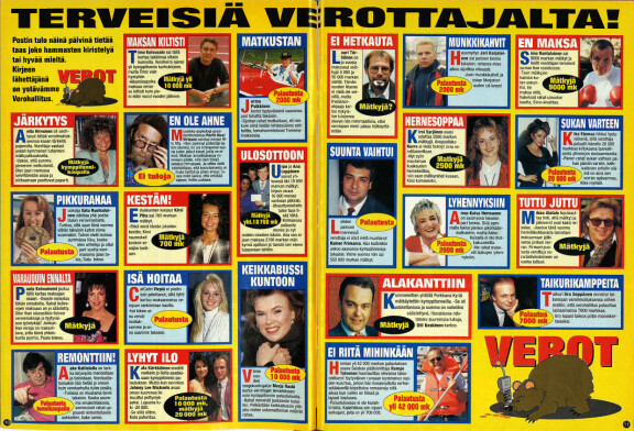 Muistatko? Paula Koivuniemi iloitsi veromätkyistä
