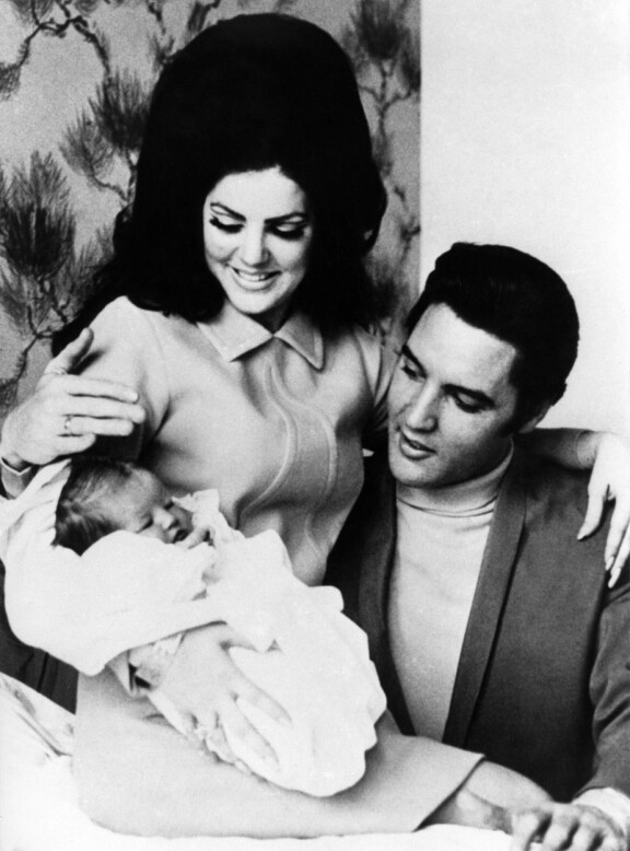 Lisa Marie syntyi Priscilla ja Elvis Presleylle vuonna 1968.