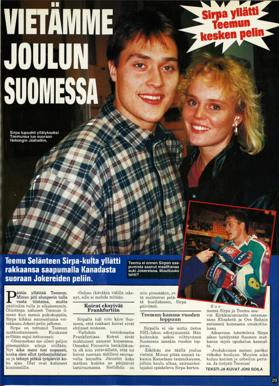 Selänteiden suhde on puhuttanut vuosikymmenestä toiseen.
