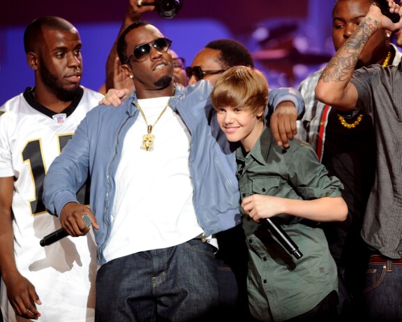 P. Diddy kaveerasi jo 15 vuotta sitten teini-ikäisen Justin Bieberin kanssa.