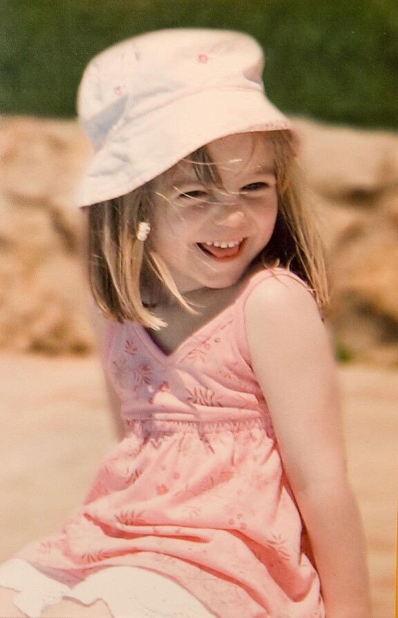 Madeleine McCann katosi perhelomalla Portugalissa vuonna 2007.