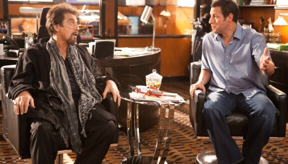 Al Pacino ja Adam Sandler elokuvassa Jack ja Jill.