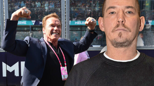 I'll be back?! Jalmari Helander haluaa Arnold Schwarzeneggerin elokuvaansa – paljastaa Seiskalle seuraavan projektinsa: ”Siitä tulee vielä rankempi” Arnold Schwarzenegger & Jalmari Helander.