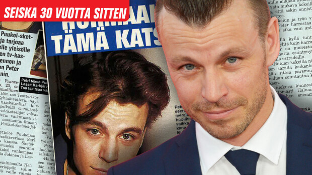 Tunnistatko nuorta Peter Franzenia? Hurmasi telkkarissa 30 vuotta sitten