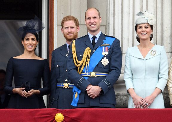 Harry, Meghan, William ja Catherine olivat taannoin läheisiä.