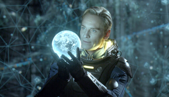 Ridley Scottin ohjaama tieteiskauhuelokuva sai Oscar-ehdokkuuden erikoistehosteista. Pääosassa Michael Fassbender.