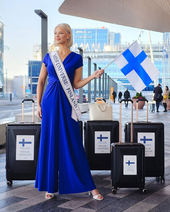 Matilda kilpailee parhaillaan Miss Universum -kisoissa Meksikossa.