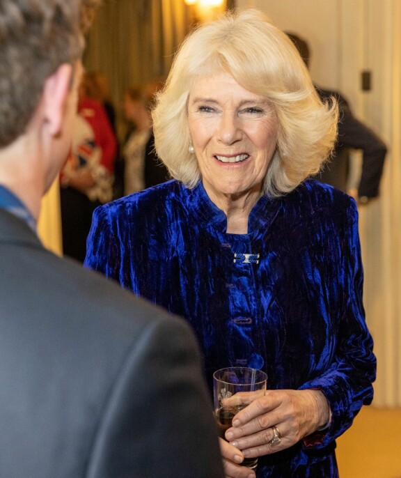 Camilla 8. helmikuuta 2022. Kuva otettiin kolme päivää siitä, kun kuningatar ilmaisi toiveensa Camillan asemasta hovissa.