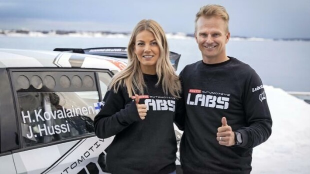 Yle: Heikki Kovalainen keksi Janni Hussille rallinuottinimen – veikeä lopputulos Janni Hussi Heikki Kovalainen
