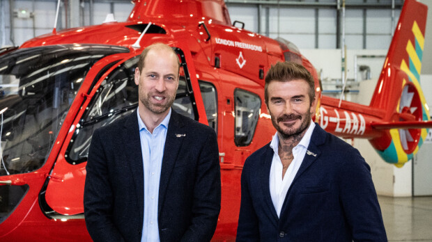 David Beckhamin poika lataa suorat sanat prinssi Williamista