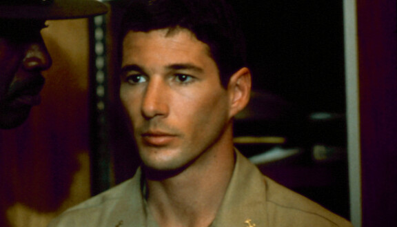 Richard Gere vuoden 1982 Upseeri ja herrasmies -elokuvassa.