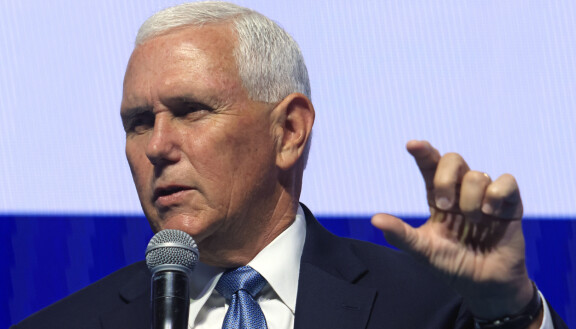 Donald Trumpin entinen varapresidentti Mike Pence vetäytyi republikaanien presidenttikilpailusta 29. lokakuuta 2023.