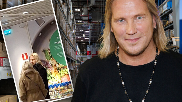 Vantaalla hieraistiin silmiä! Sami Kuronen ja mysteeriblondi herättivät huomiota Ikeassa – kuva