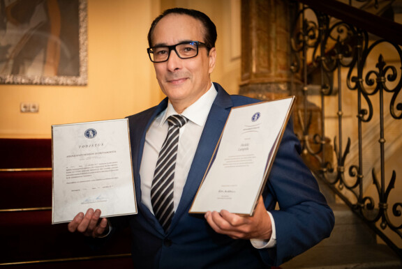Heikki esitteli toimilupiaan Seiskalle vuonna 2022.