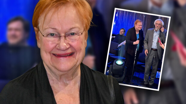 Viikon sympaattisin kuva? Tarja Halonen hämmästytti TTK-yleisössä